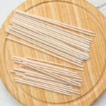 Palito com Algodão para Sobrancelhas e Henna - 100 un - Imagem 2