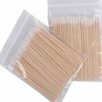 Palito com Algodão para Sobrancelhas e Henna - 100 un - Imagem 5