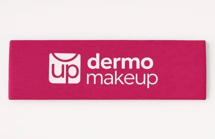 Faixa Para Cabelo Rosa - Dermo Makeup - Imagem 1