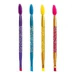 Pincel Duplo com Glitter para Cílios e Sobrancelhas (Unitário)